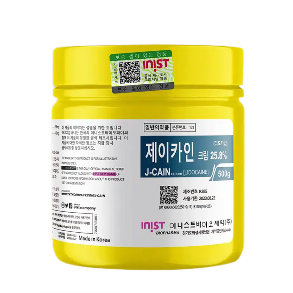 J-Cain Cream 25.8% Numbing Cream（500g）
